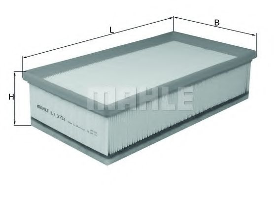 Filtru aer CITROEN C4 Picasso II (2013 - 2016) KNECHT LX 3754 piesa NOUA