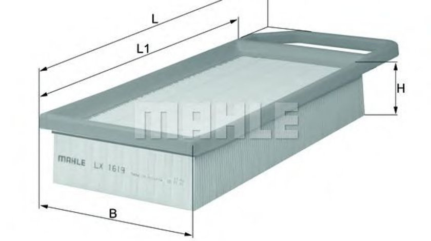 Filtru aer CITROEN C5 II (RC) (2004 - 2016) KNECHT LX 1619 piesa NOUA