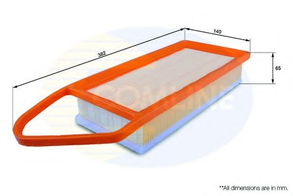 Filtru aer CITROEN NEMO caroserie (AA) (2008 - 2016) COMLINE EAF604 piesa NOUA