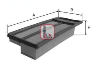 Filtru aer CITROEN NEMO combi (2009 - 2016) SOFIMA S 3477 A piesa NOUA