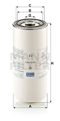 Filtru, aer comprimat (LB131453 MANN-FILTER)