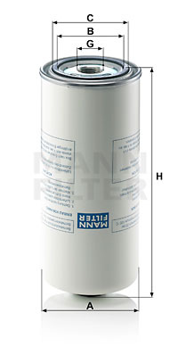 Filtru, aer comprimat (LB9622 MANN-FILTER)