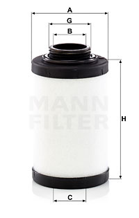 Filtru, aer comprimat (LE4022 MANN-FILTER)