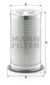 Filtru, aer comprimat (LE7004X MANN-FILTER)