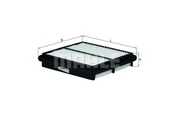 Filtru aer DAEWOO LANOS (KLAT) (1997 - 2016) KNECHT LX 827 piesa NOUA