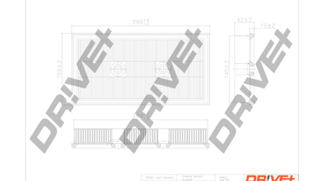 Filtru aer (DP1110100583 DRIVE) AUDI,SKODA,VW