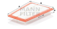 Filtru aer dreapta (C27006 MANN-FILTER) MERCEDES-BENZ