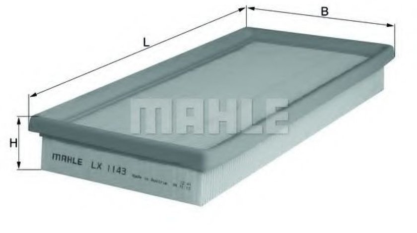 Filtru aer FIAT BRAVO II (198) (2006 - 2016) MAHLE ORIGINAL LX 1143 piesa NOUA