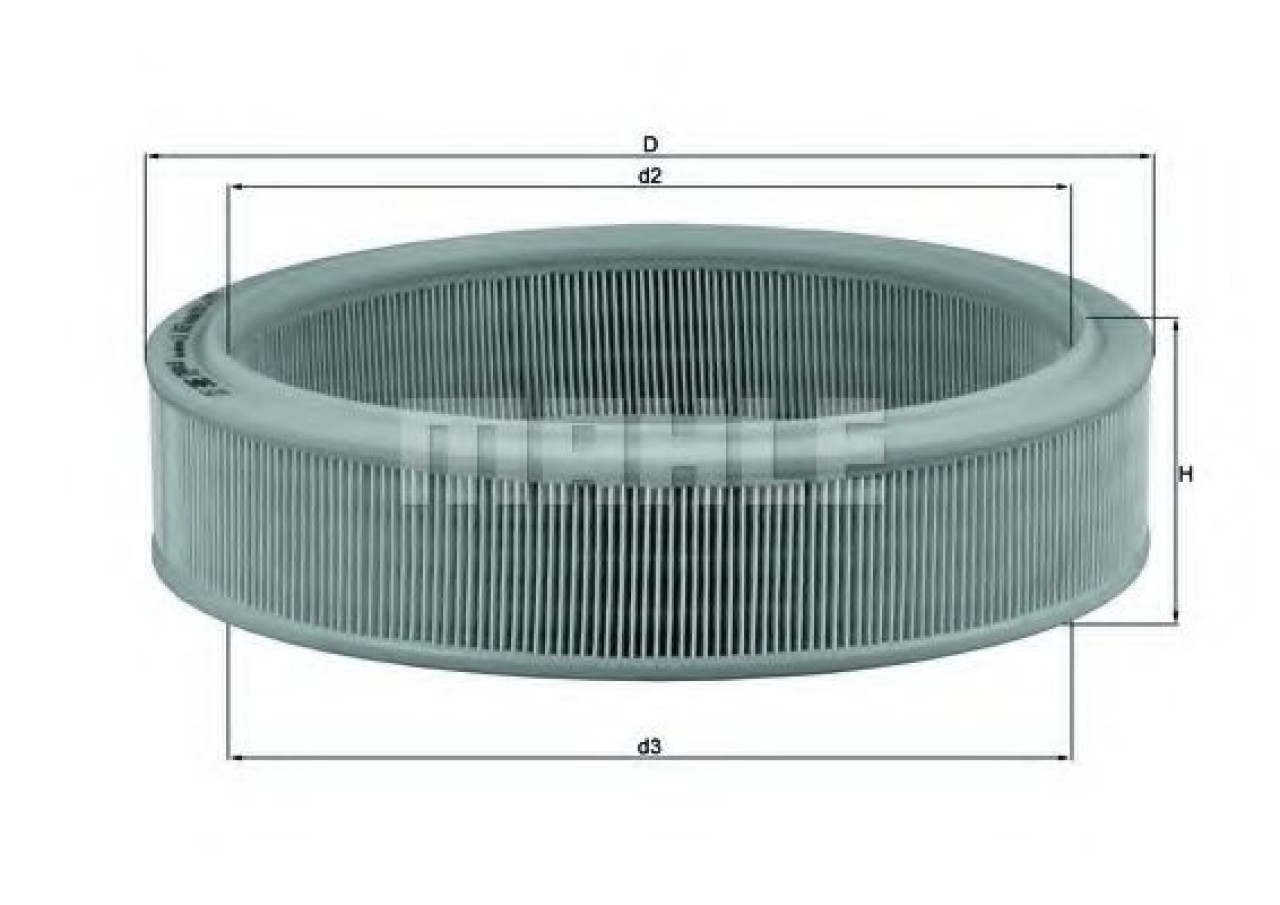 Filtru aer FIAT DOBLO Cargo (223) (2000 - 2016) MAHLE ORIGINAL LX 853 piesa NOUA