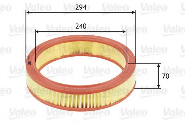 Filtru aer FIAT DOBLO Cargo (223) (2000 - 2016) VALEO 585633 piesa NOUA