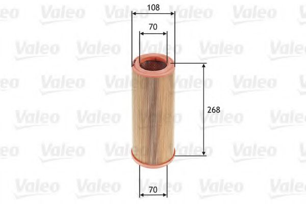 Filtru aer FIAT DOBLO Microbus (223, 119) (2001 - 2016) VALEO 585631 piesa NOUA