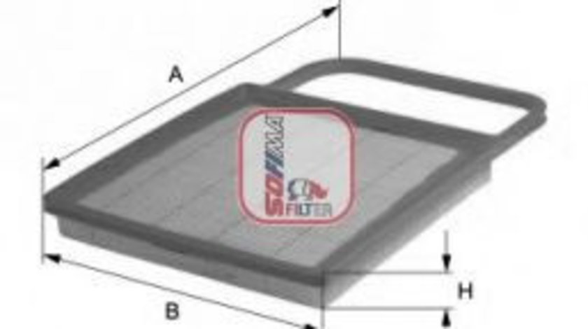 Filtru aer FIAT DOBLO Microbus (263, 152) (2009 - 2016) SOFIMA S 3604 A piesa NOUA