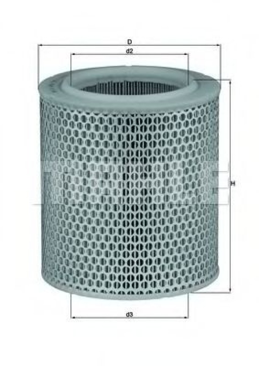 Filtru aer FIAT DUCATO platou / sasiu (280) (1982 - 1990) KNECHT LX 478/1 piesa NOUA