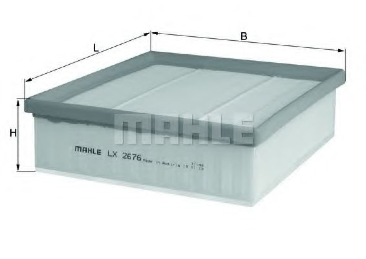 Filtru aer FIAT LINEA (323) (2007 - 2016) MAHLE ORIGINAL LX 2676 piesa NOUA