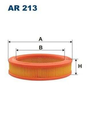 Filtru aer FIAT PANDA (141A) (1980 - 2004) FILTRON AR213 piesa NOUA