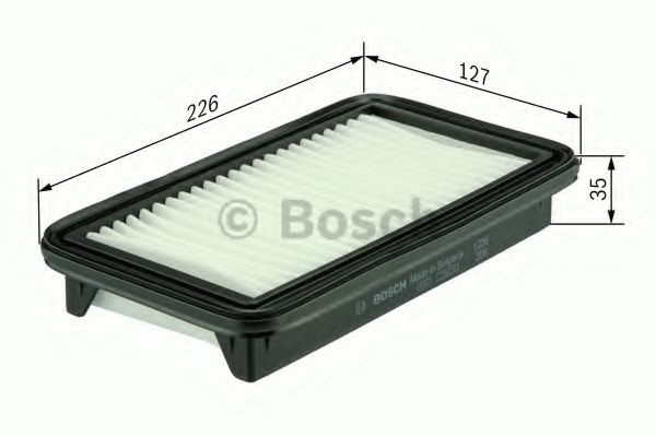 Filtru aer FIAT SEDICI (FY) (2006 - 2016) BOSCH F 026 400 201 piesa NOUA