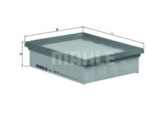 Filtru aer FIAT SEDICI (FY) (2006 - 2016) KNECHT LX 3012 piesa NOUA