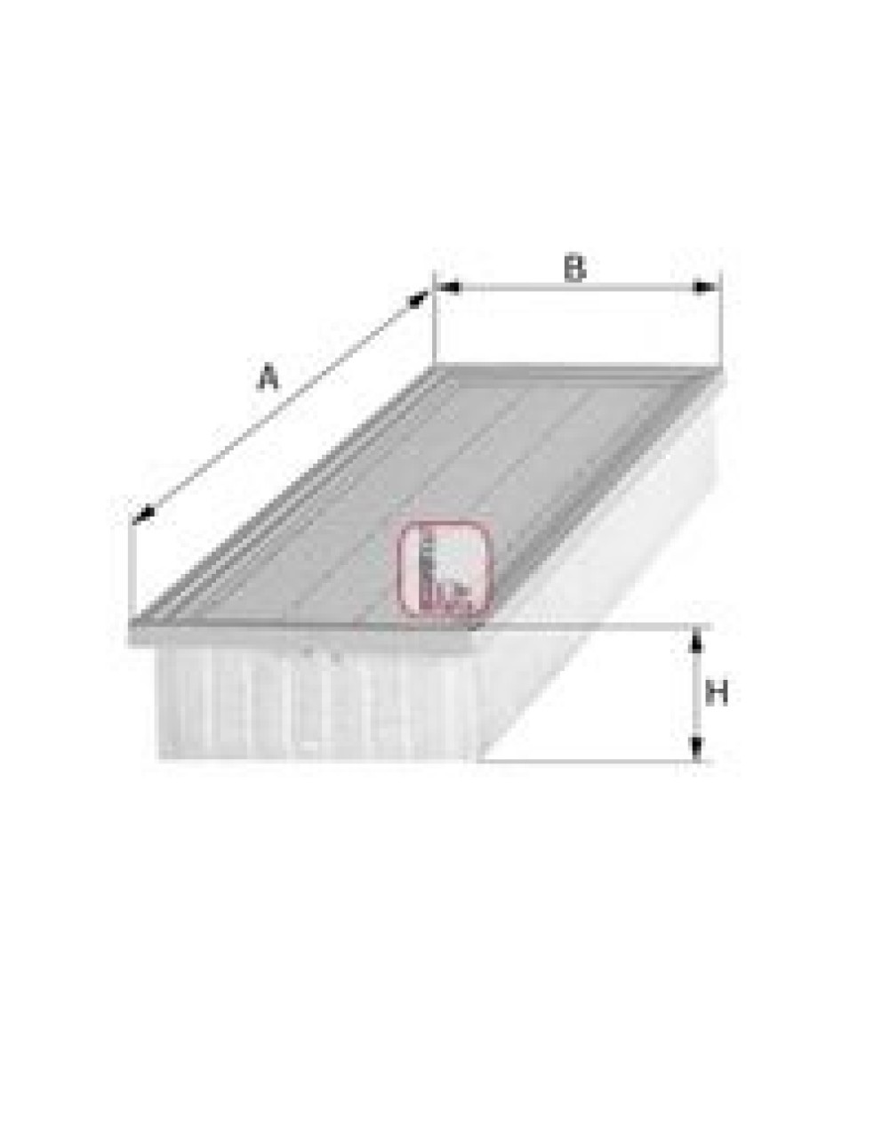 Filtru aer FIAT STILO (192) (2001 - 2010) SOFIMA S 1302 A piesa NOUA