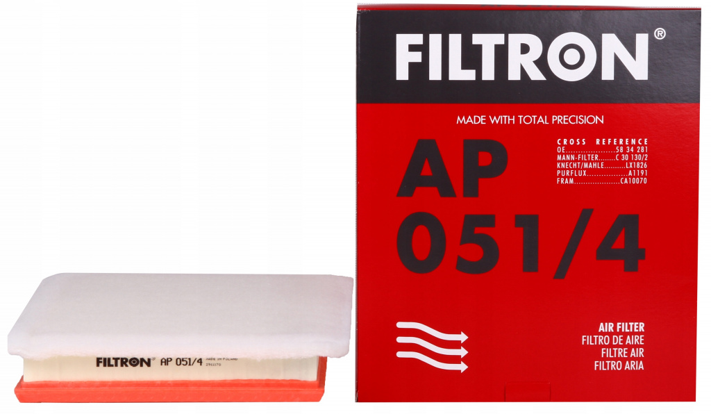 Filtru Aer Filtron Opel Astra G 1998-2004 AP 051/4