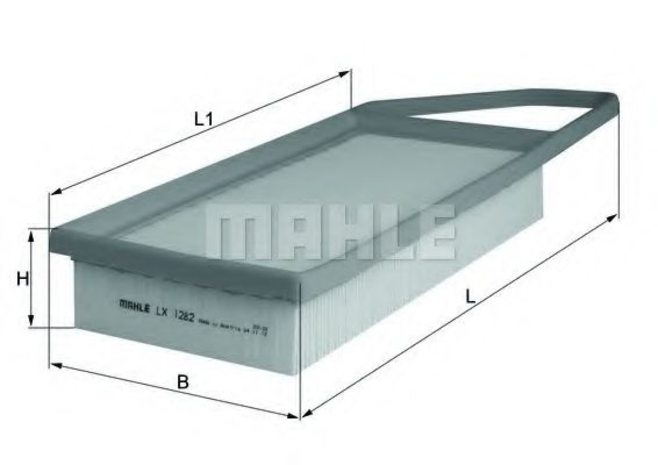 Filtru aer FORD FIESTA V (JH, JD) (2001 - 2010) MAHLE ORIGINAL LX 1282 piesa NOUA