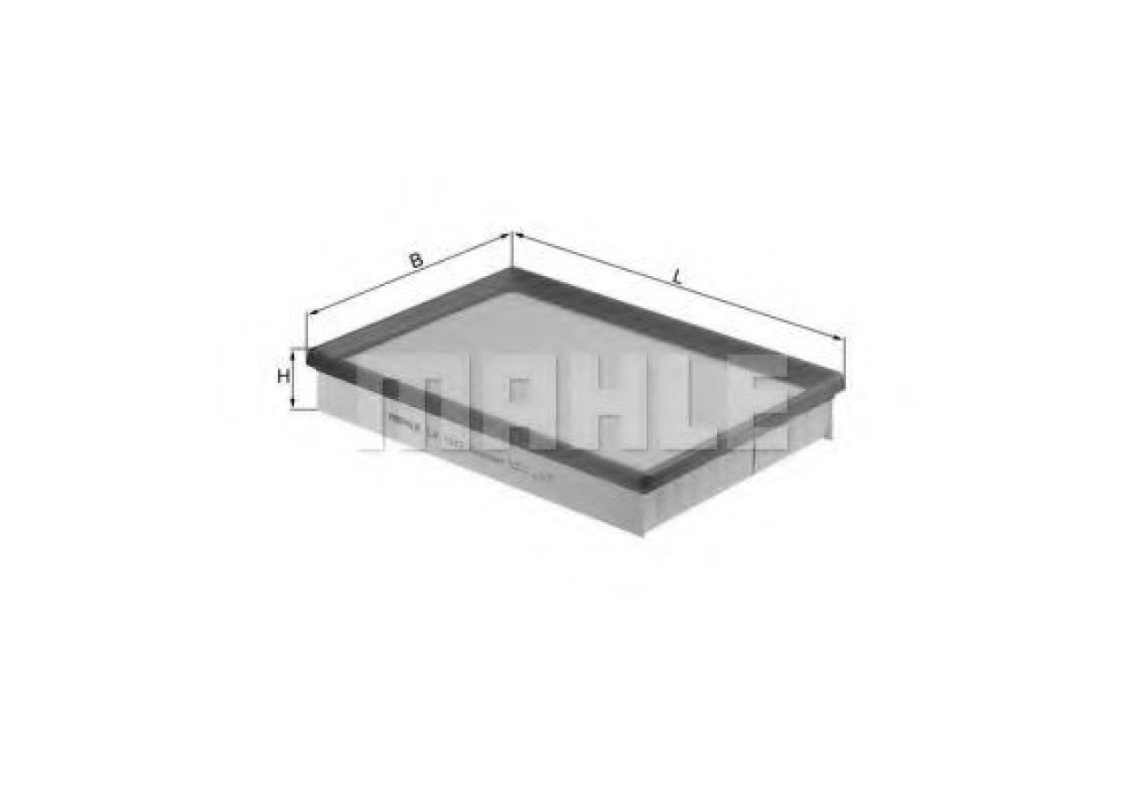 Filtru aer FORD FOCUS II Combi (DA) (2004 - 2012) MAHLE ORIGINAL LX 1572 piesa NOUA