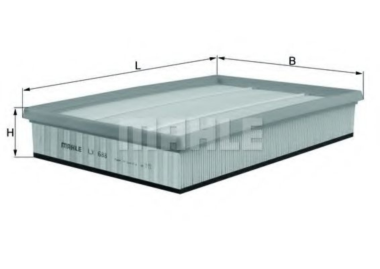 Filtru aer FORD GALAXY (WGR) (1995 - 2006) KNECHT LX 688 piesa NOUA