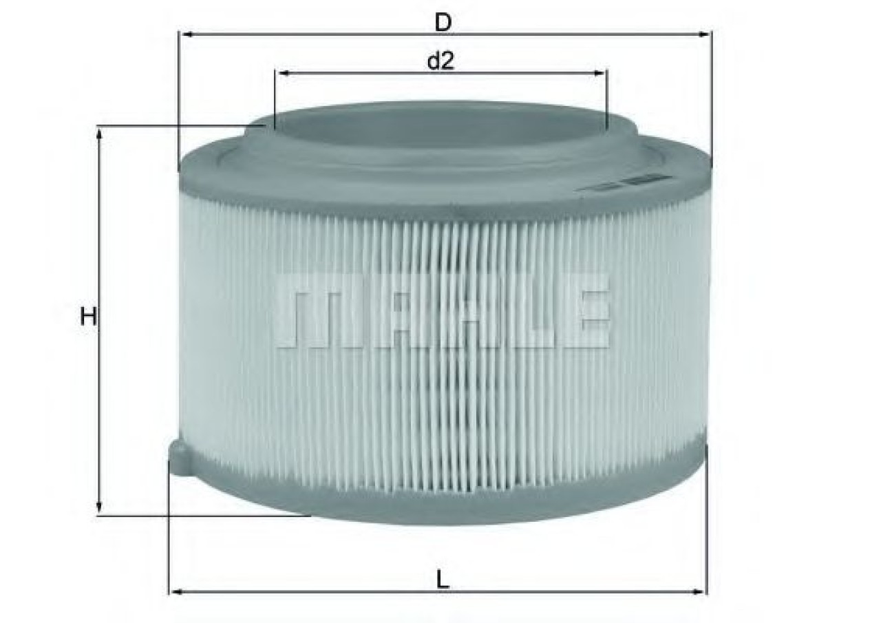 Filtru aer FORD RANGER (TKE) (2011 - 2016) KNECHT LX 3458 piesa NOUA