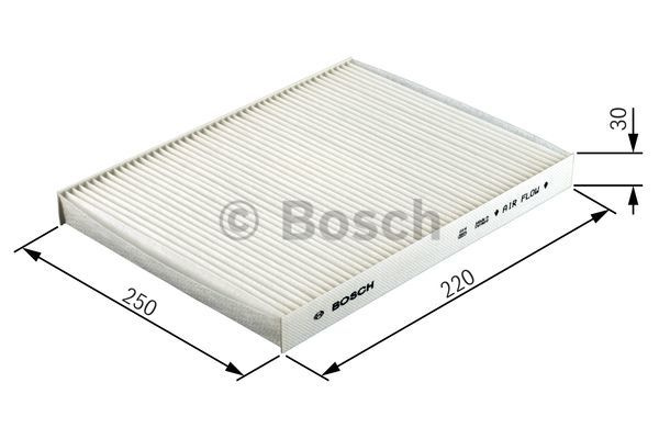 Filtru, aer habitaclu (1987432227 BOSCH)