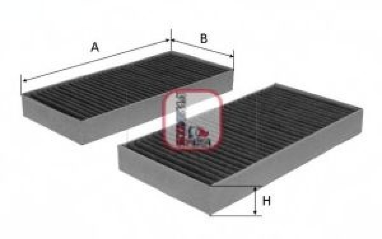 Filtru, aer habitaclu ALFA ROMEO 147 (937) (2000 - 2010) SOFIMA S 4104 CA piesa NOUA
