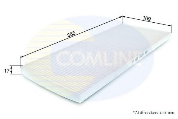 Filtru, aer habitaclu ALFA ROMEO 155 (167) (1992 - 1997) COMLINE EKF168 piesa NOUA