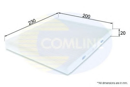 Filtru, aer habitaclu ALFA ROMEO GIULIETTA (940) (2010 - 2016) COMLINE EKF321 piesa NOUA