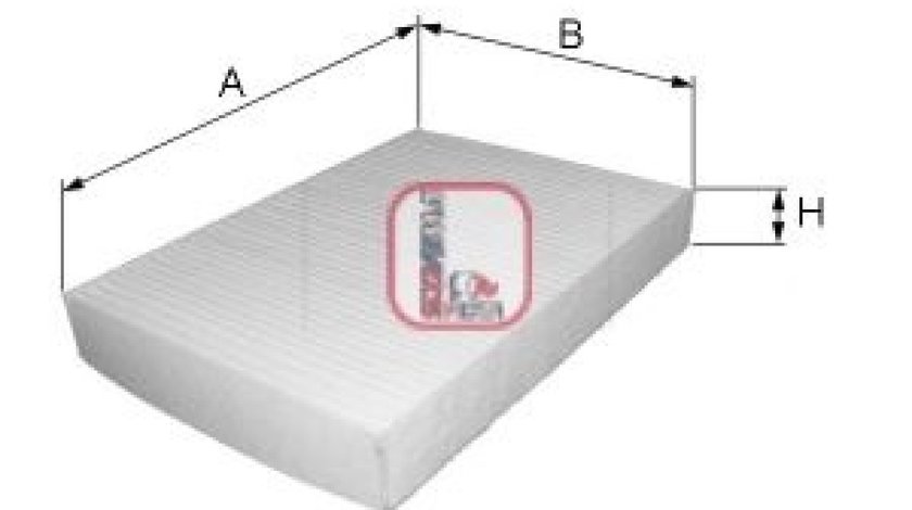 Filtru, aer habitaclu AUDI A4 (8D2, B5) (1994 - 2001) SOFIMA S 3013 C piesa NOUA