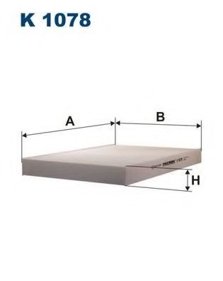 Filtru, aer habitaclu AUDI A4 (8E2, B6) (2000 - 2004) FILTRON K1078 piesa NOUA
