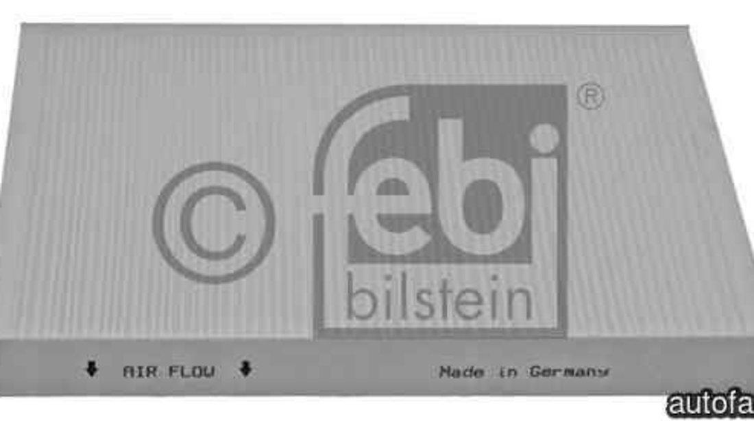 Filtru, aer habitaclu AUDI A4 (8E2, B6) FEBI BILSTEIN 19726