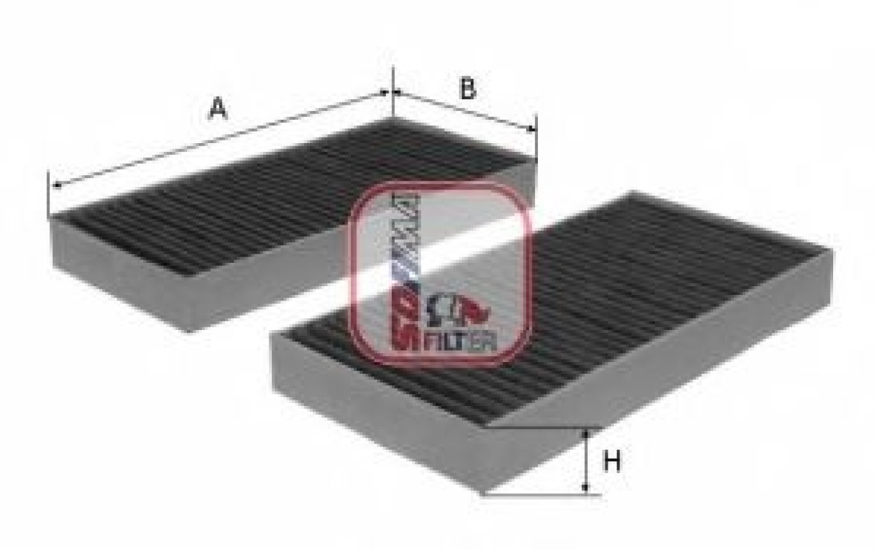 Filtru, aer habitaclu AUDI A6 (4F2, C6) (2004 - 2011) SOFIMA S 4153 CA piesa NOUA