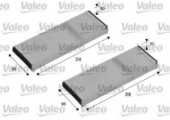 Filtru, aer habitaclu AUDI A6 (4F2, C6) (2004 - 2011) VALEO 715500 piesa NOUA