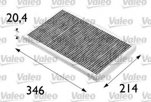 Filtru, aer habitaclu AUDI A6 Avant (4B5, C5) (1997 - 2005) VALEO 698684 piesa NOUA