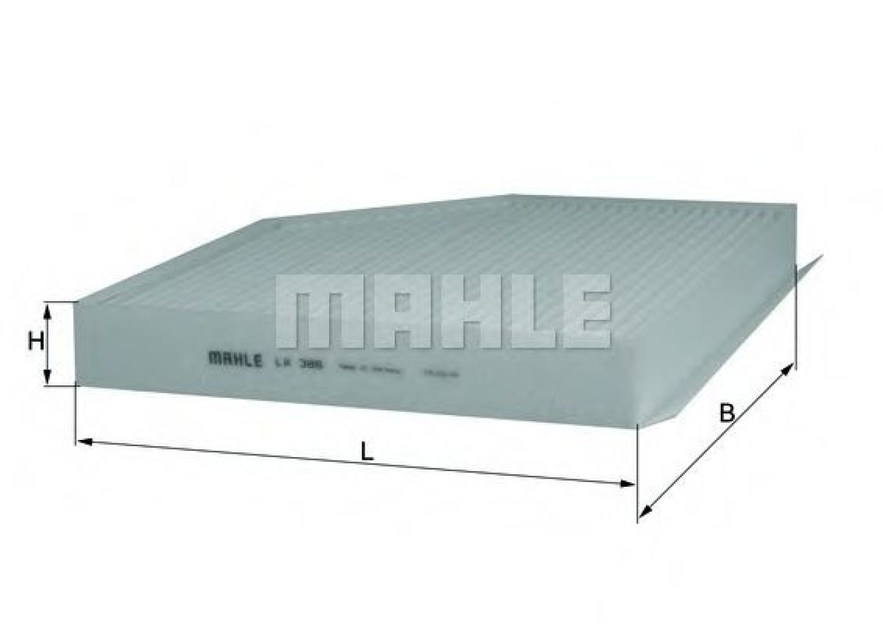 Filtru, aer habitaclu AUDI Q5 (8R) (2008 - 2016) MAHLE ORIGINAL LA 386 piesa NOUA