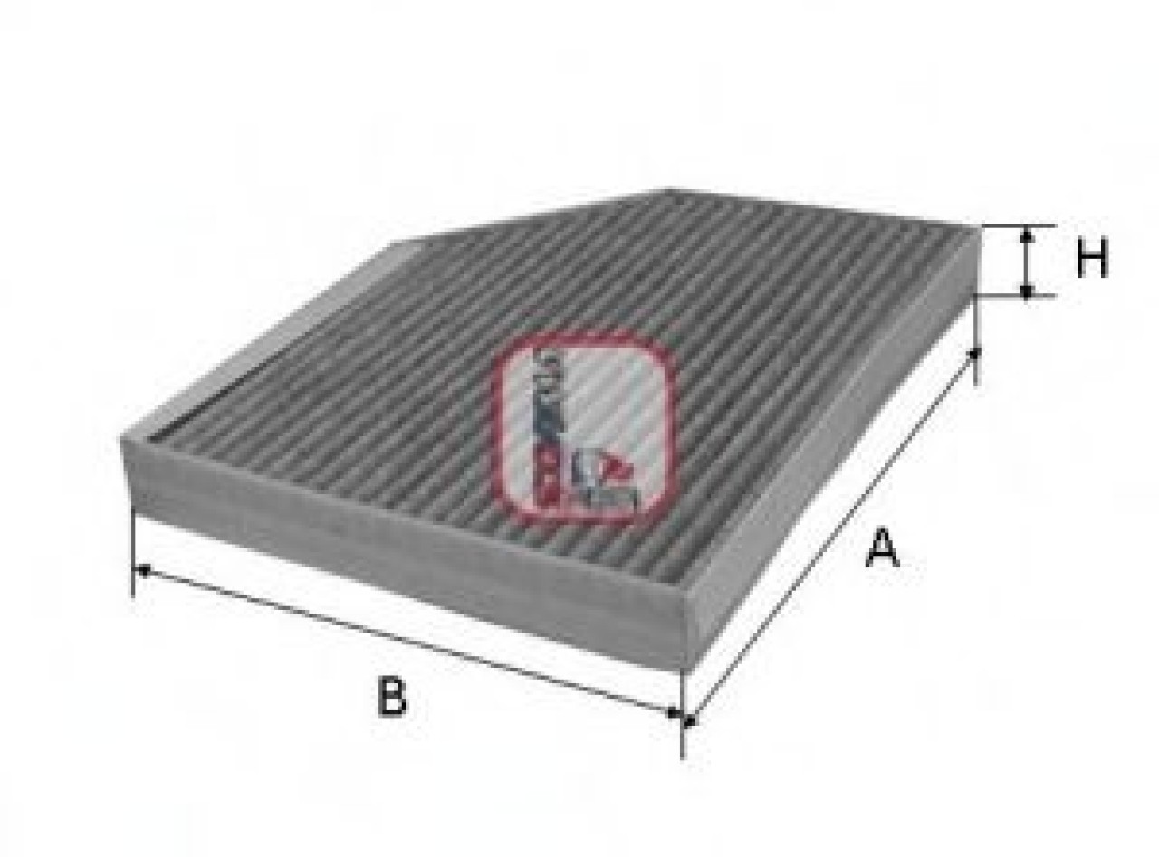Filtru, aer habitaclu AUDI Q5 (8R) (2008 - 2016) SOFIMA S 4168 CA piesa NOUA