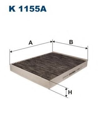 Filtru, aer habitaclu AUDI Q7 (4L) (2006 - 2015) FILTRON K1155A piesa NOUA
