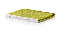 Filtru, aer habitaclu AUDI TT (8N3) (1998 - 2006) MANN-FILTER FP 2882 piesa NOUA
