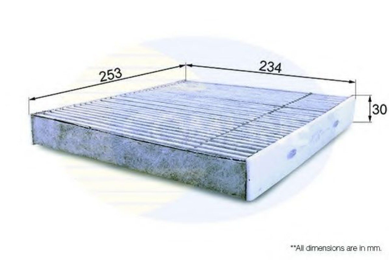 Filtru, aer habitaclu AUDI TT (FV3) (2014 - 2016) COMLINE EKF328A piesa NOUA