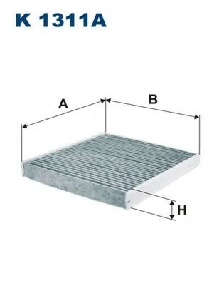 Filtru, aer habitaclu AUDI TT Roadster (FV9) (2014 - 2016) FILTRON K1311A piesa NOUA
