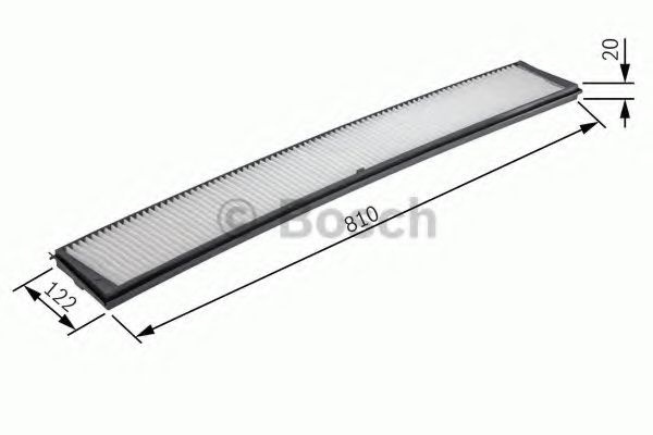 Filtru, aer habitaclu BMW Seria 1 (E87) (2003 - 2013) BOSCH 1 987 432 424 piesa NOUA