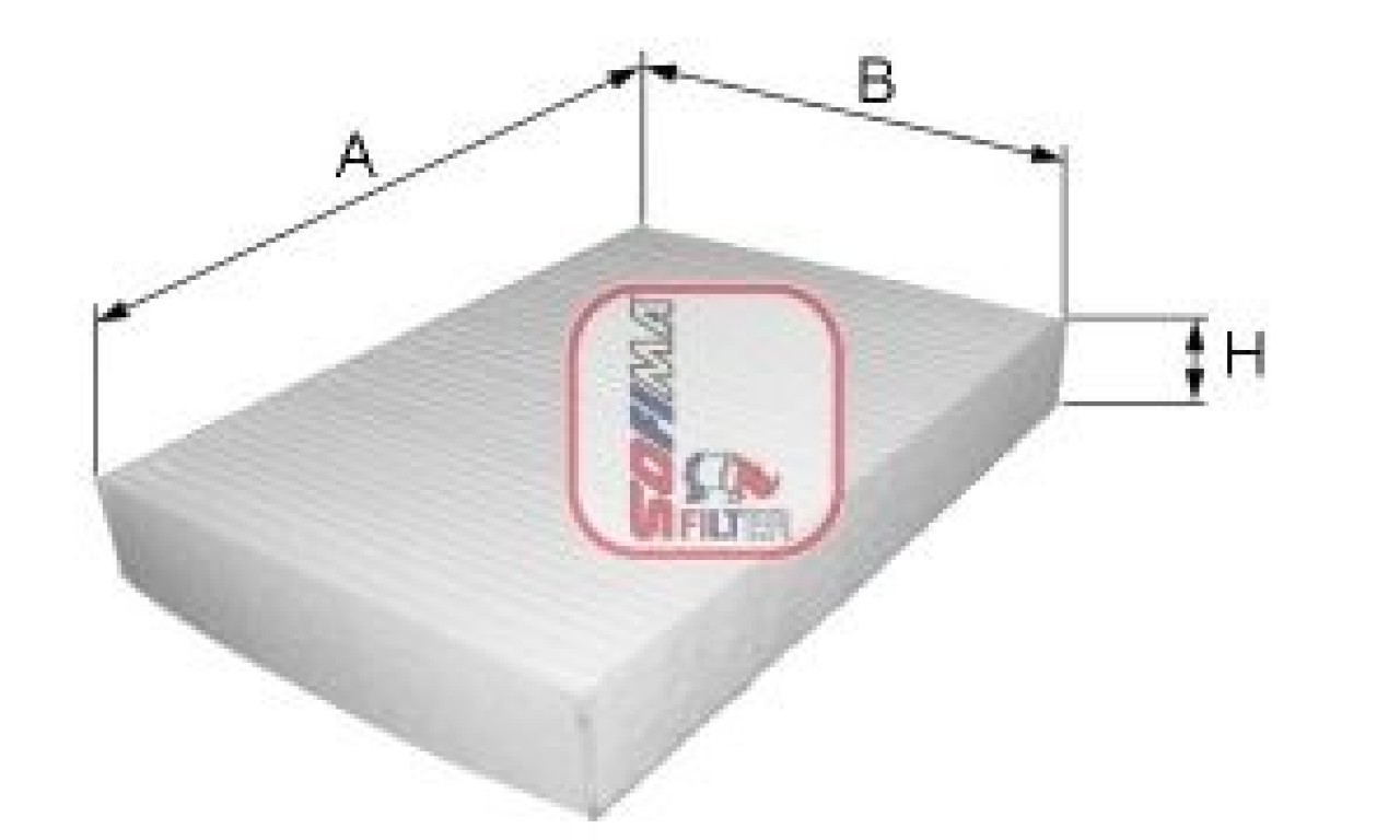 Filtru, aer habitaclu BMW Seria 1 (F20) (2010 - 2016) SOFIMA S 3224 C piesa NOUA