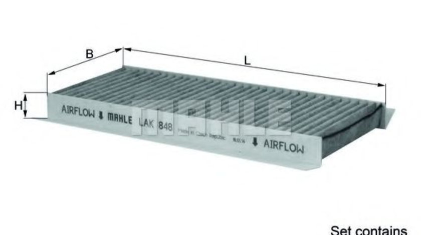 Filtru, aer habitaclu BMW Seria 3 Cupe (E92) (2006 - 2013) KNECHT LAK 848/S piesa NOUA