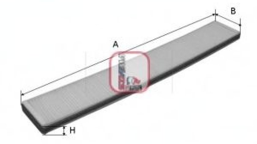 Filtru, aer habitaclu BMW Seria 3 (E46) (1998 - 2005) SOFIMA S 3158 C piesa NOUA