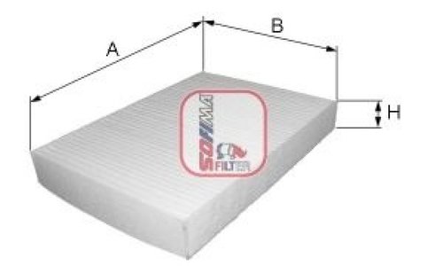 Filtru, aer habitaclu BMW Seria 4 Cabriolet (F33, F83) (2013 - 2016) SOFIMA S 3224 C piesa NOUA