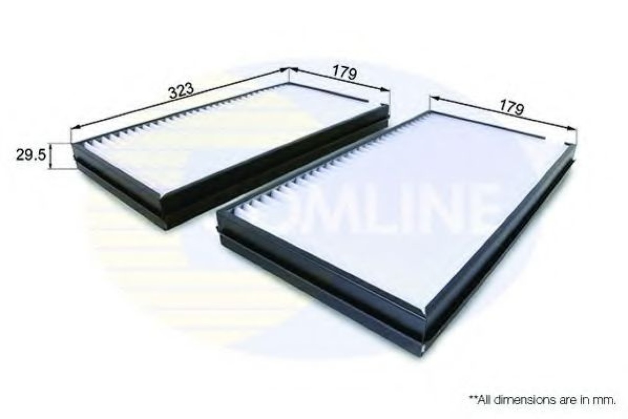 Filtru, aer habitaclu BMW Seria 5 (E60) (2003 - 2010) COMLINE EKF158 piesa NOUA