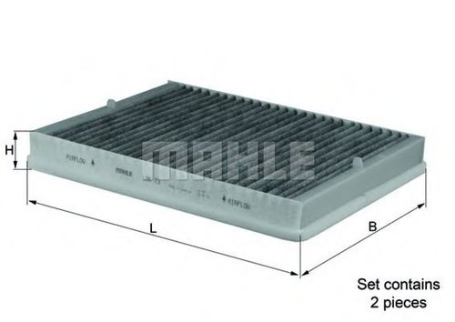 Filtru, aer habitaclu BMW Seria 5 Touring (E39) (1997 - 2004) MAHLE ORIGINAL LAK 73/S piesa NOUA